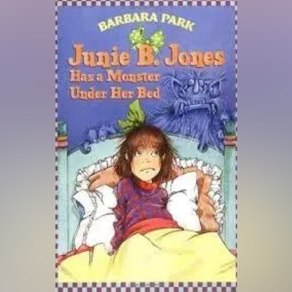 Junie B. Jones has a monster under her bed book. great christmas gift!
